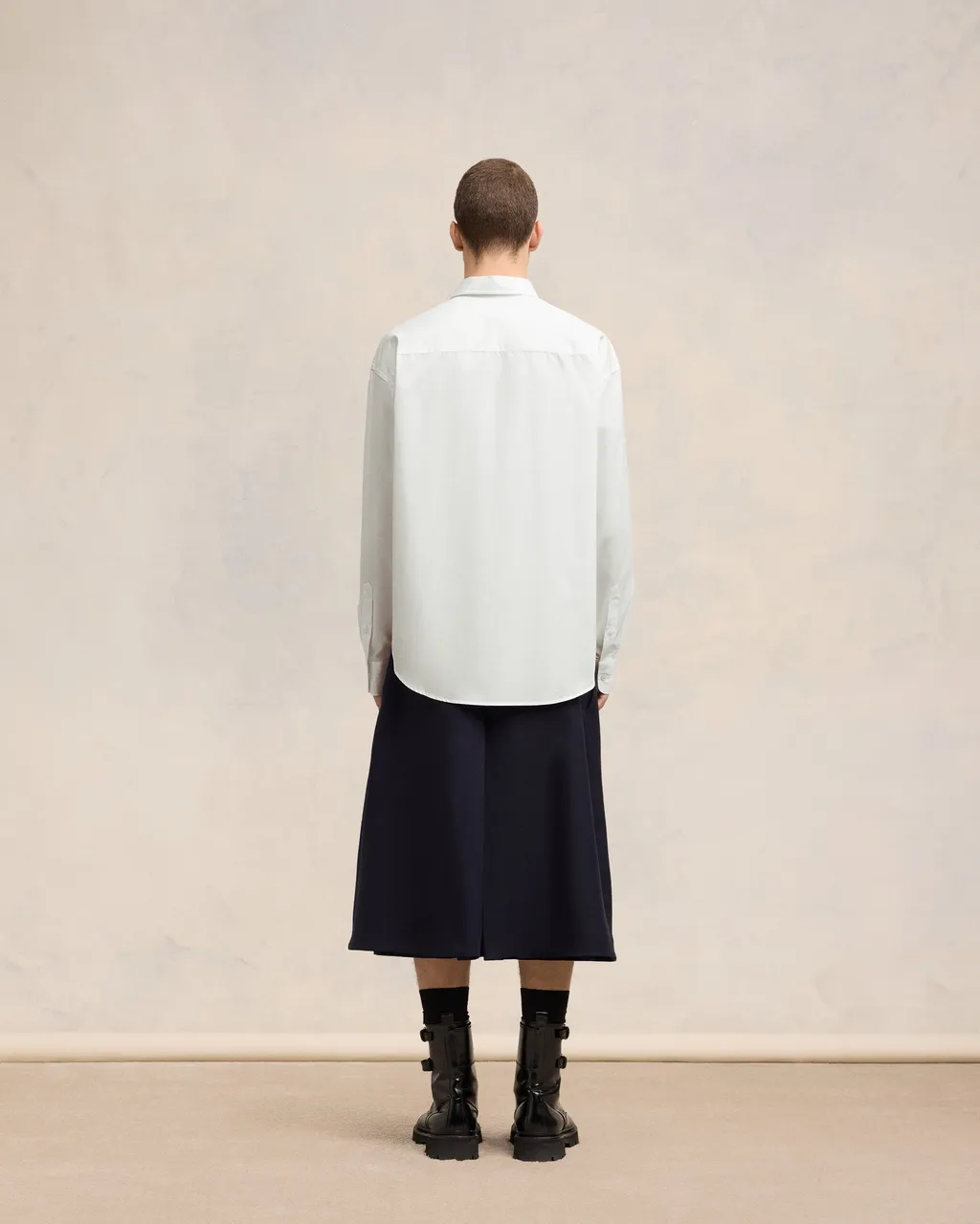 Boxy Fit Poplin Shirt
