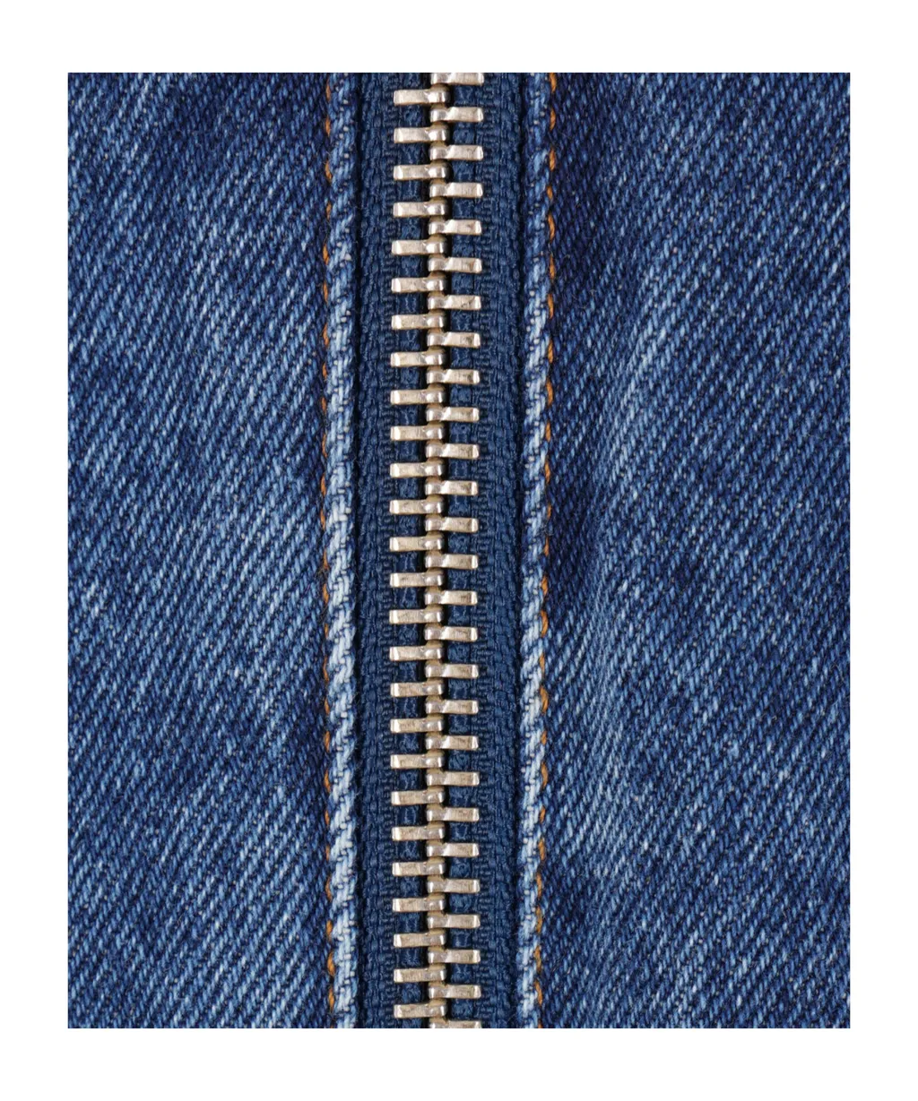 Ami De Coeur Zipped Denim Jacket