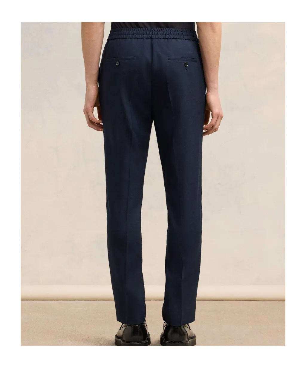 Straight-Leg Tailored Pants