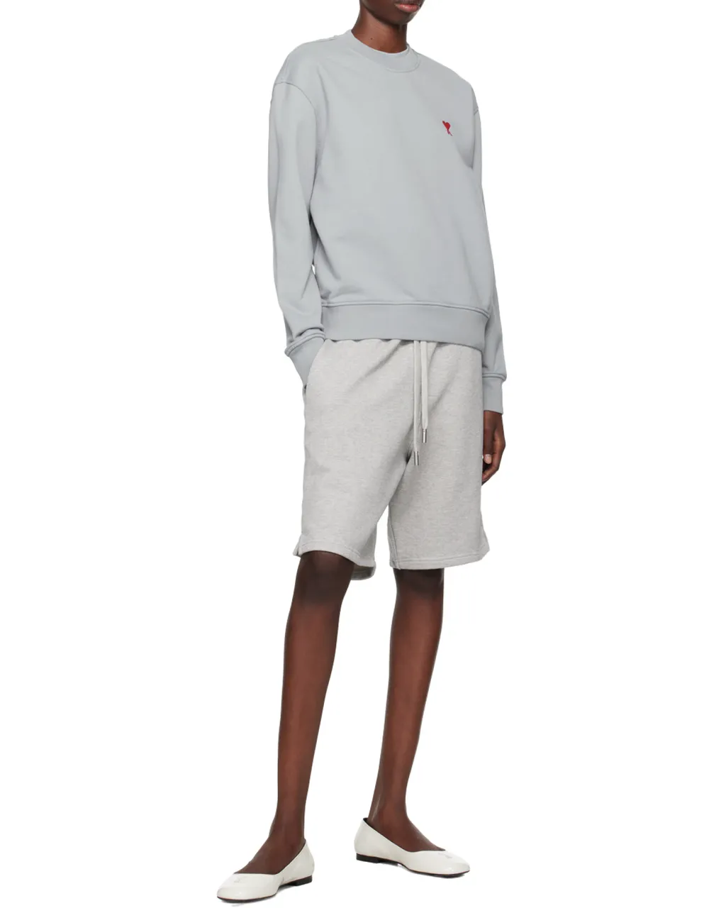 Ami De Coeur Crewneck Long-Sleeved Sweatshirt