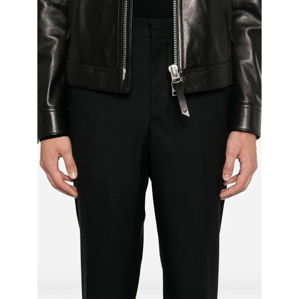 Belt-Loop Casual Pants