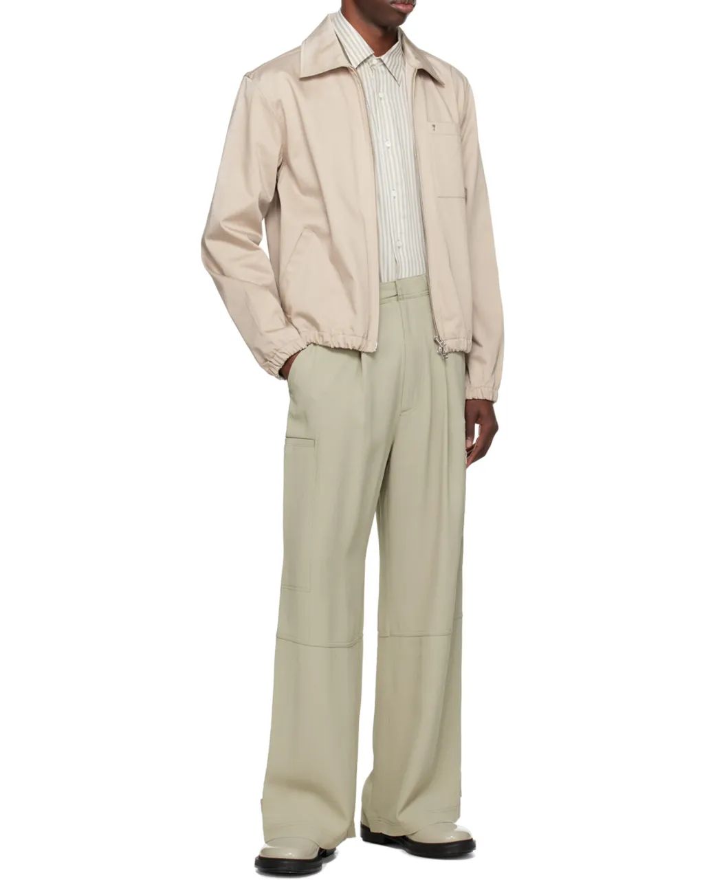 Pleated Casual Trousers