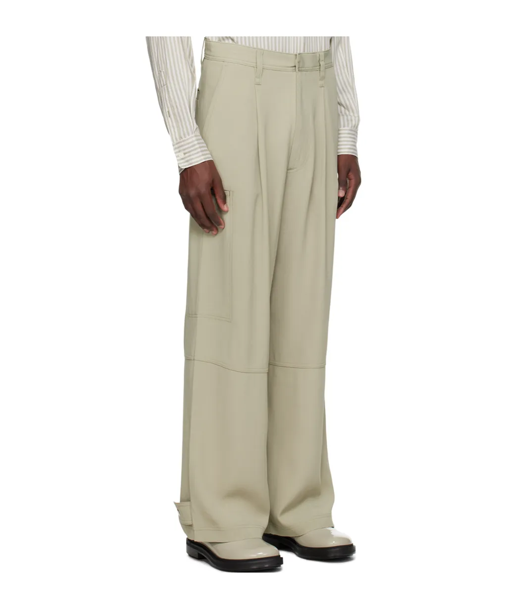 Pleated Casual Trousers