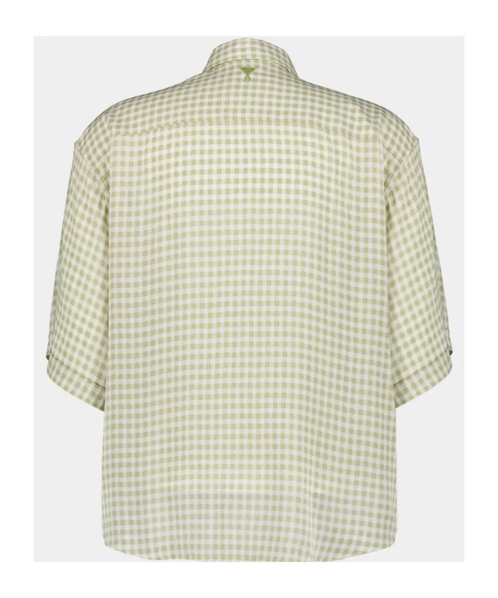 Gingham Short-Sleeve Shirt
