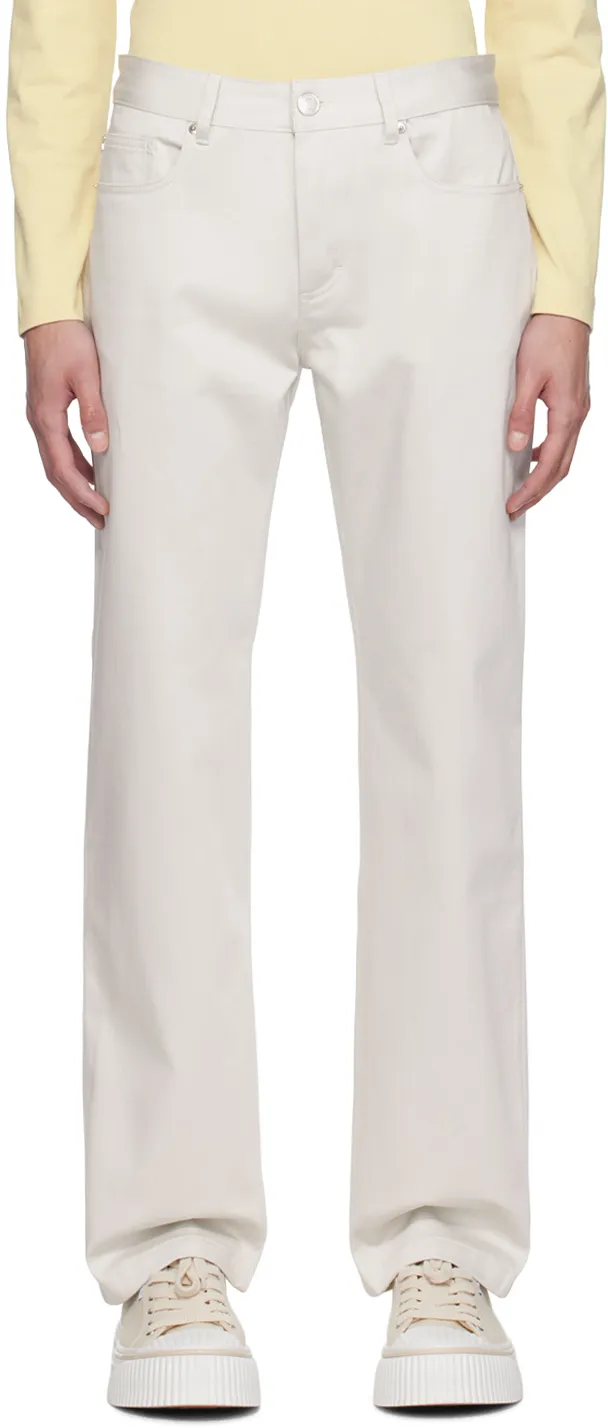 Straight Leg Trousers