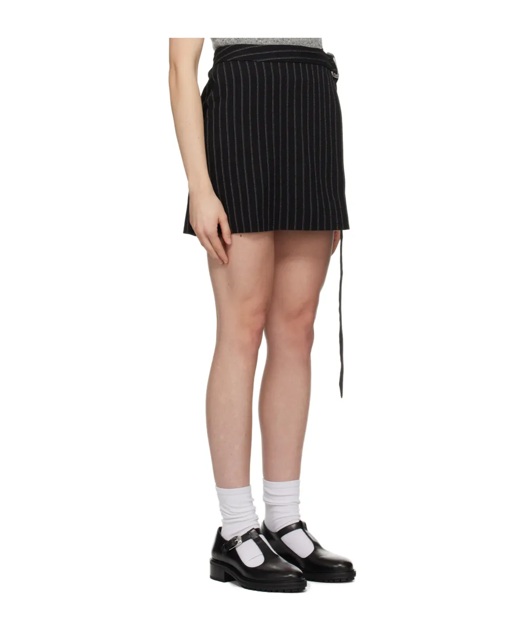 Striped Short Skirt