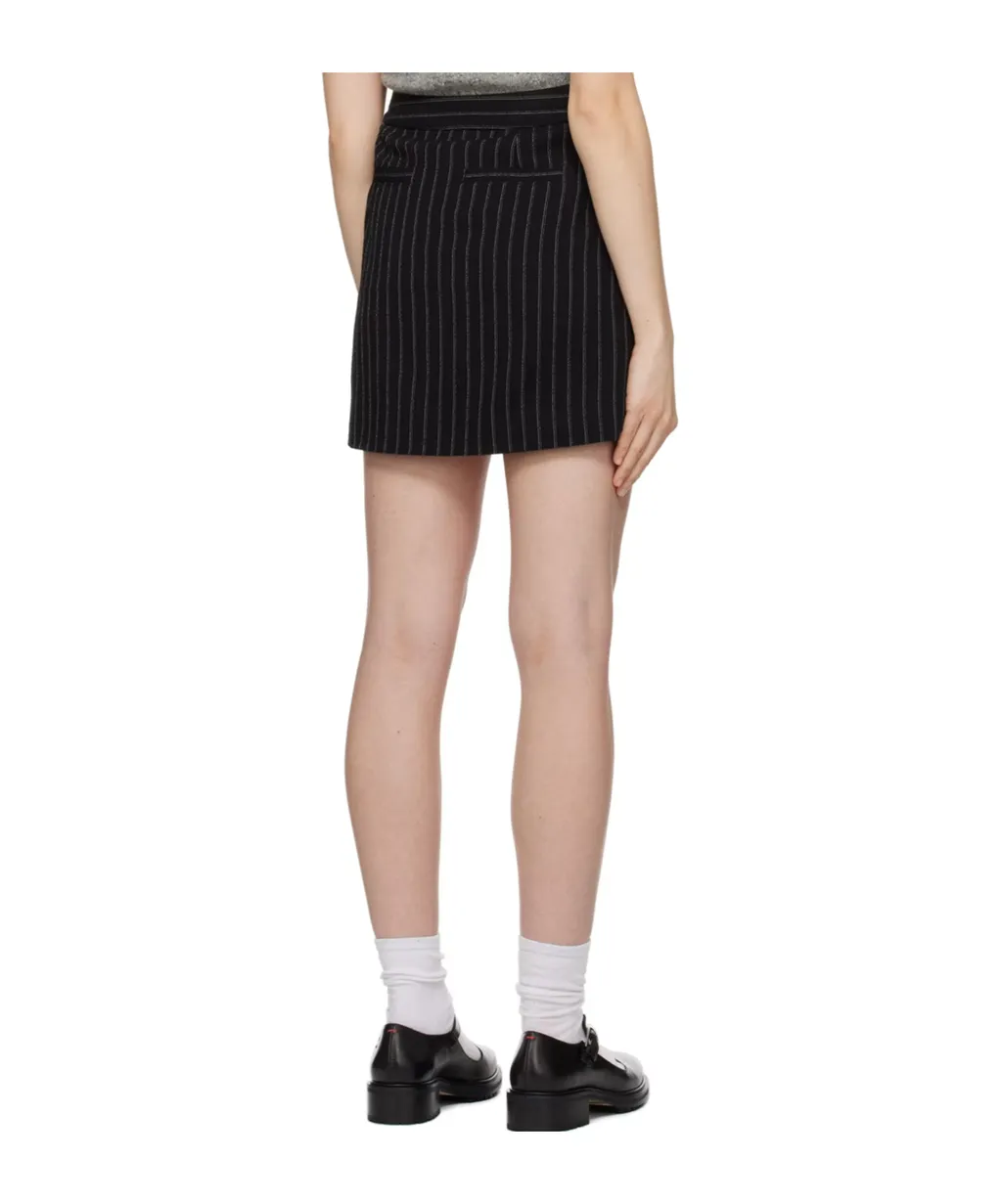 Striped Short Skirt