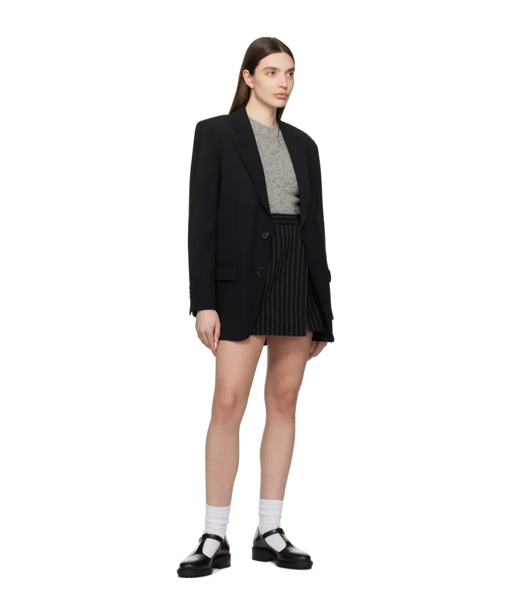 Striped Short Skirt