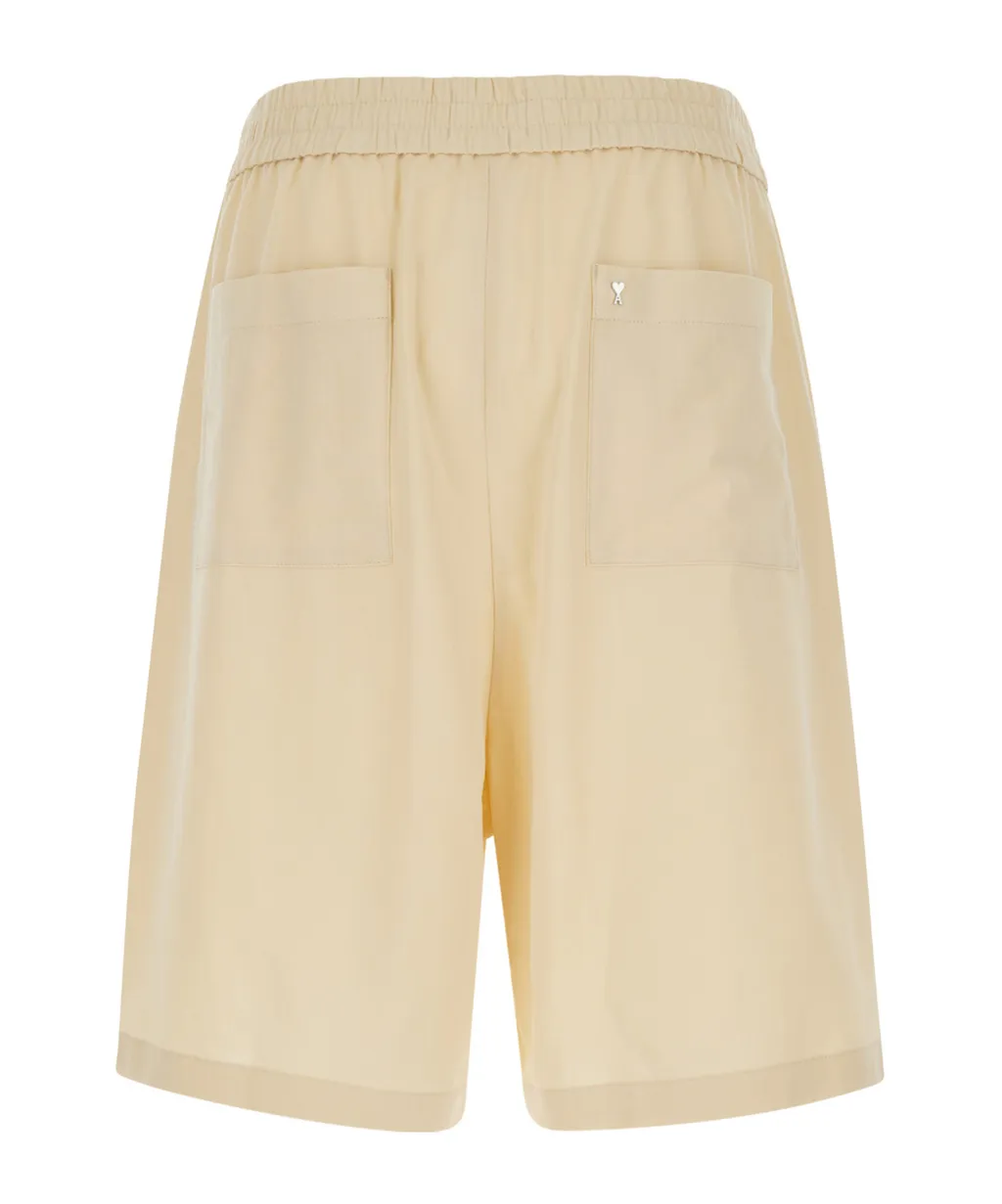 Logo Plaque Bermuda Shorts