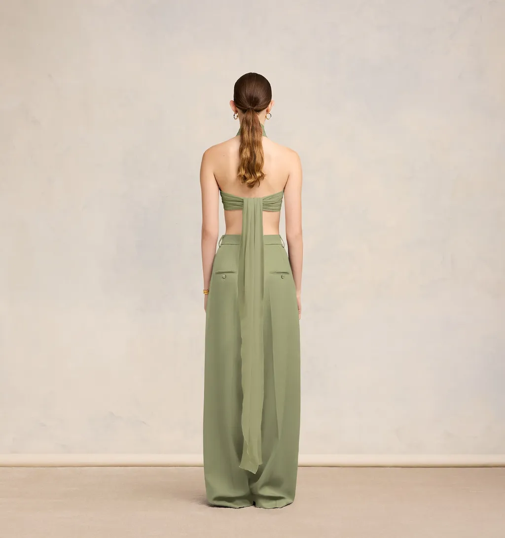 Halterneck Cropped Top