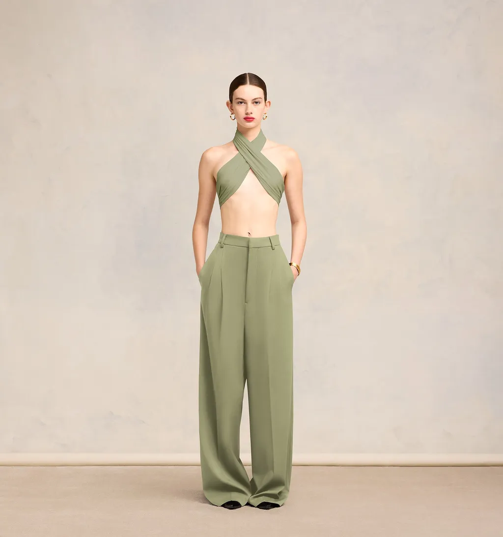 Halterneck Cropped Top