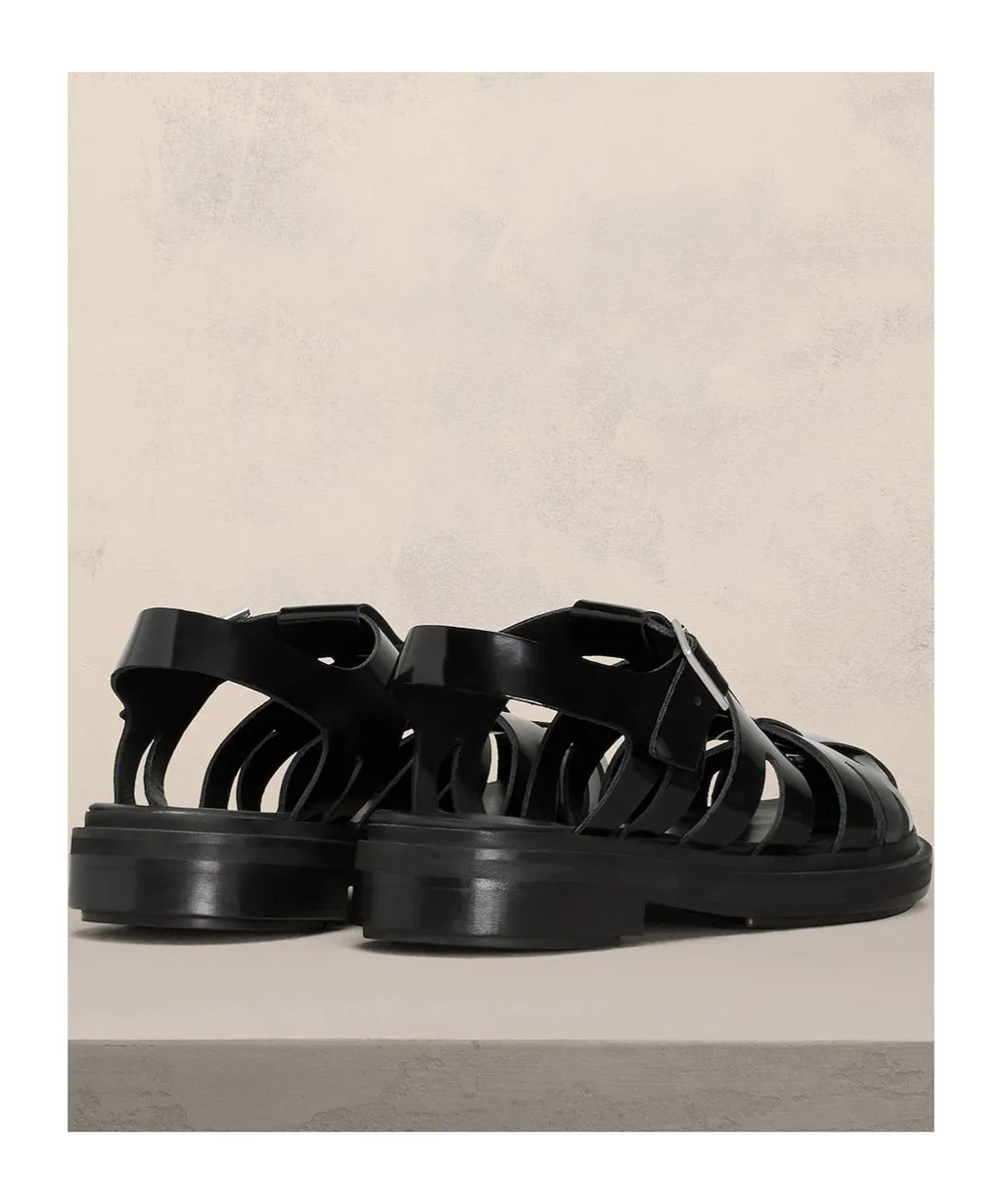 Buckled Strappy Sandals
