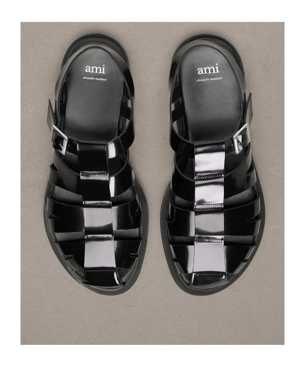 Buckled Strappy Sandals