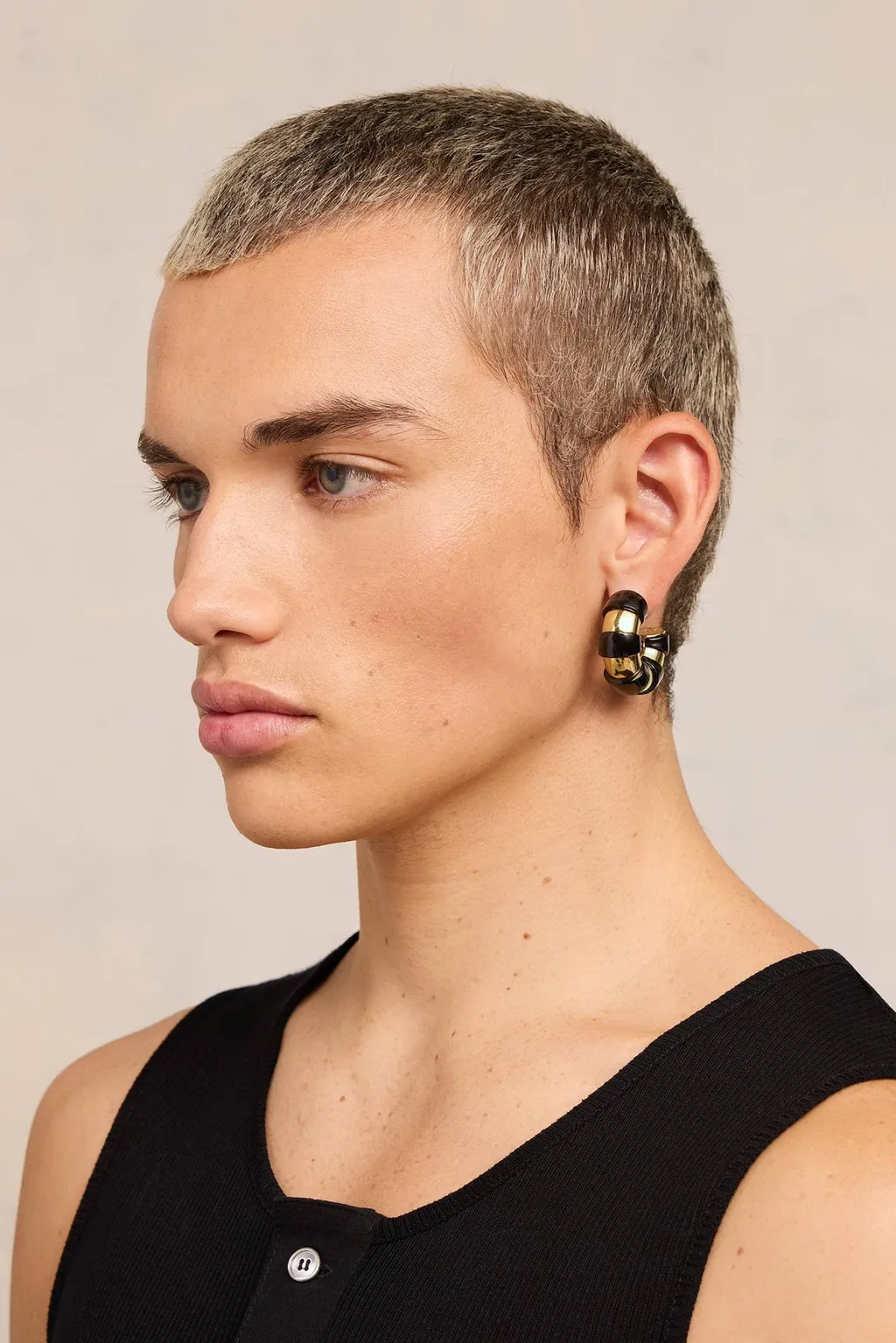 Logo Stripe Earrings