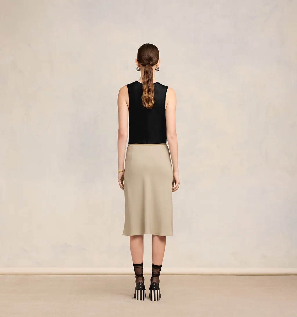 Semi-Sheer Sleeveless Top