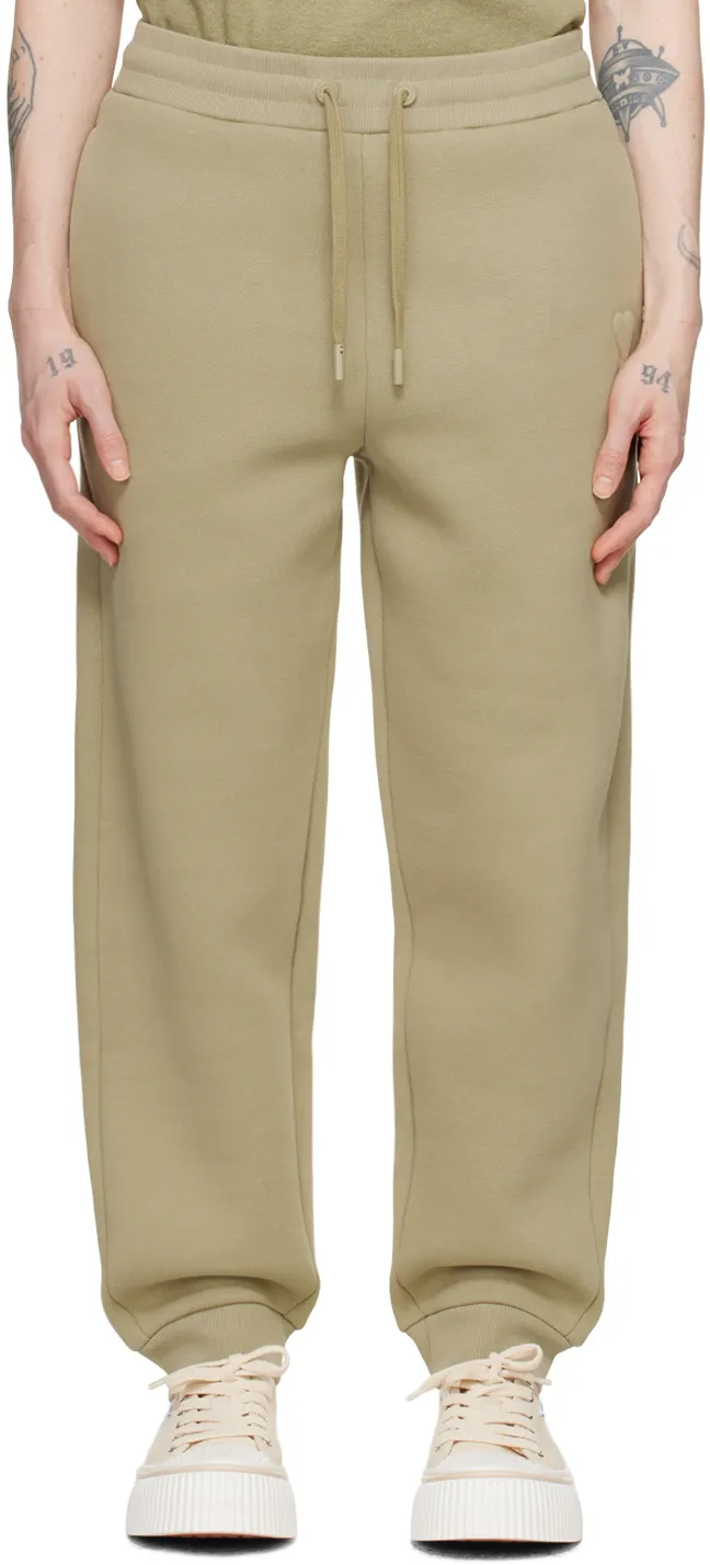 Logo Embossed Drawstring Track Pants