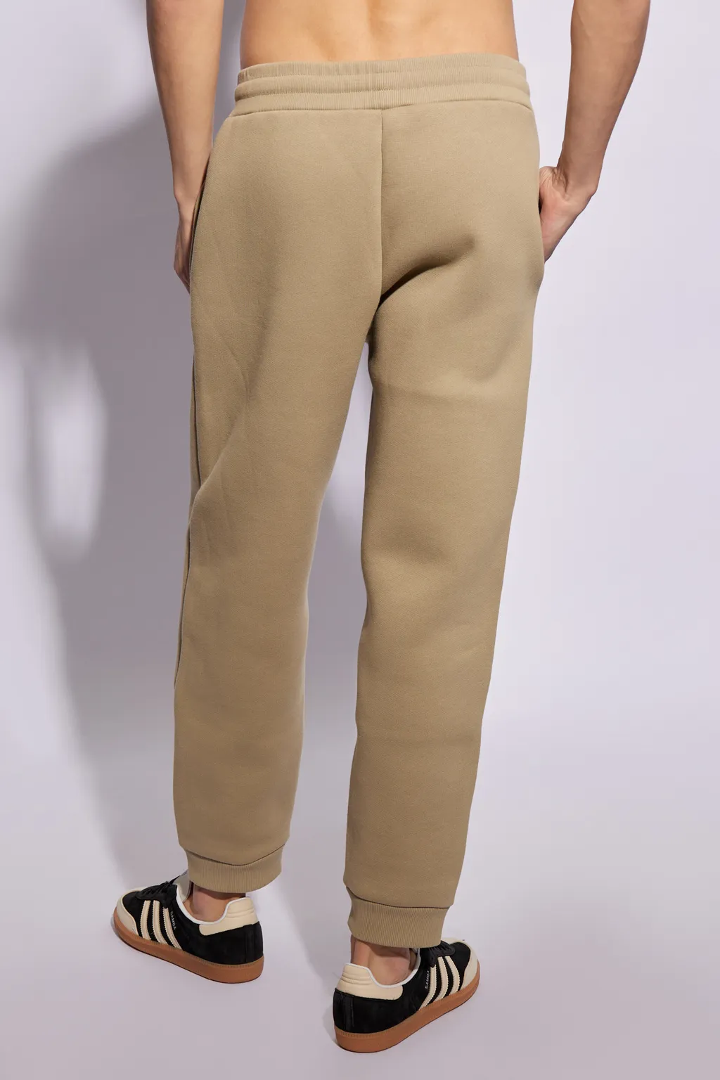 Logo Embossed Drawstring Track Pants