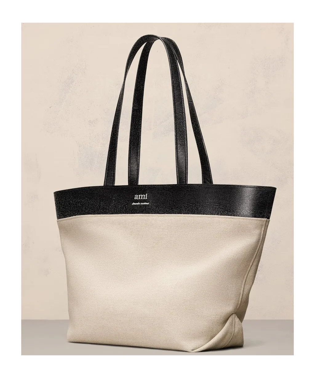 Logo Plaque Tote Bag