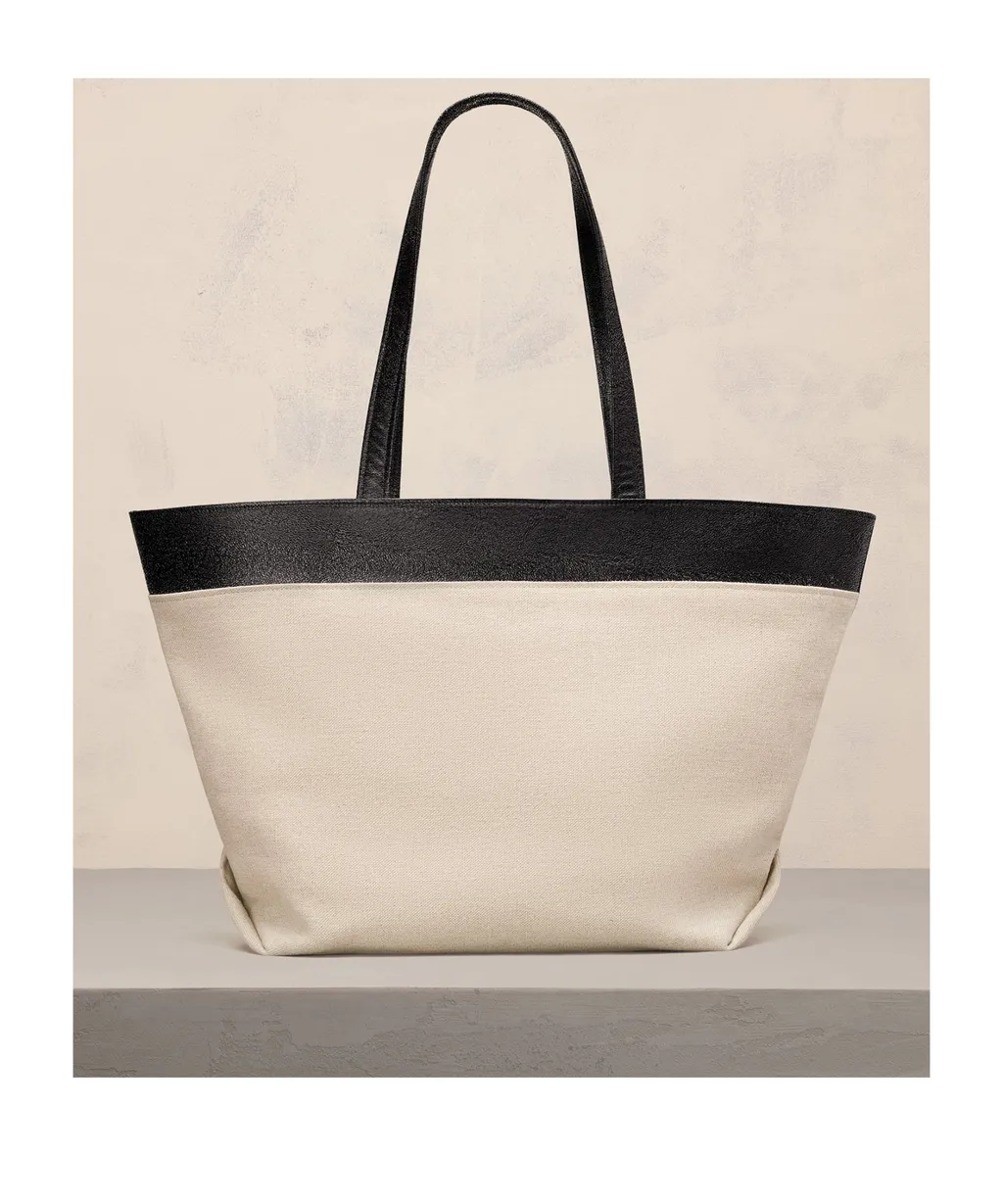Logo Plaque Tote Bag