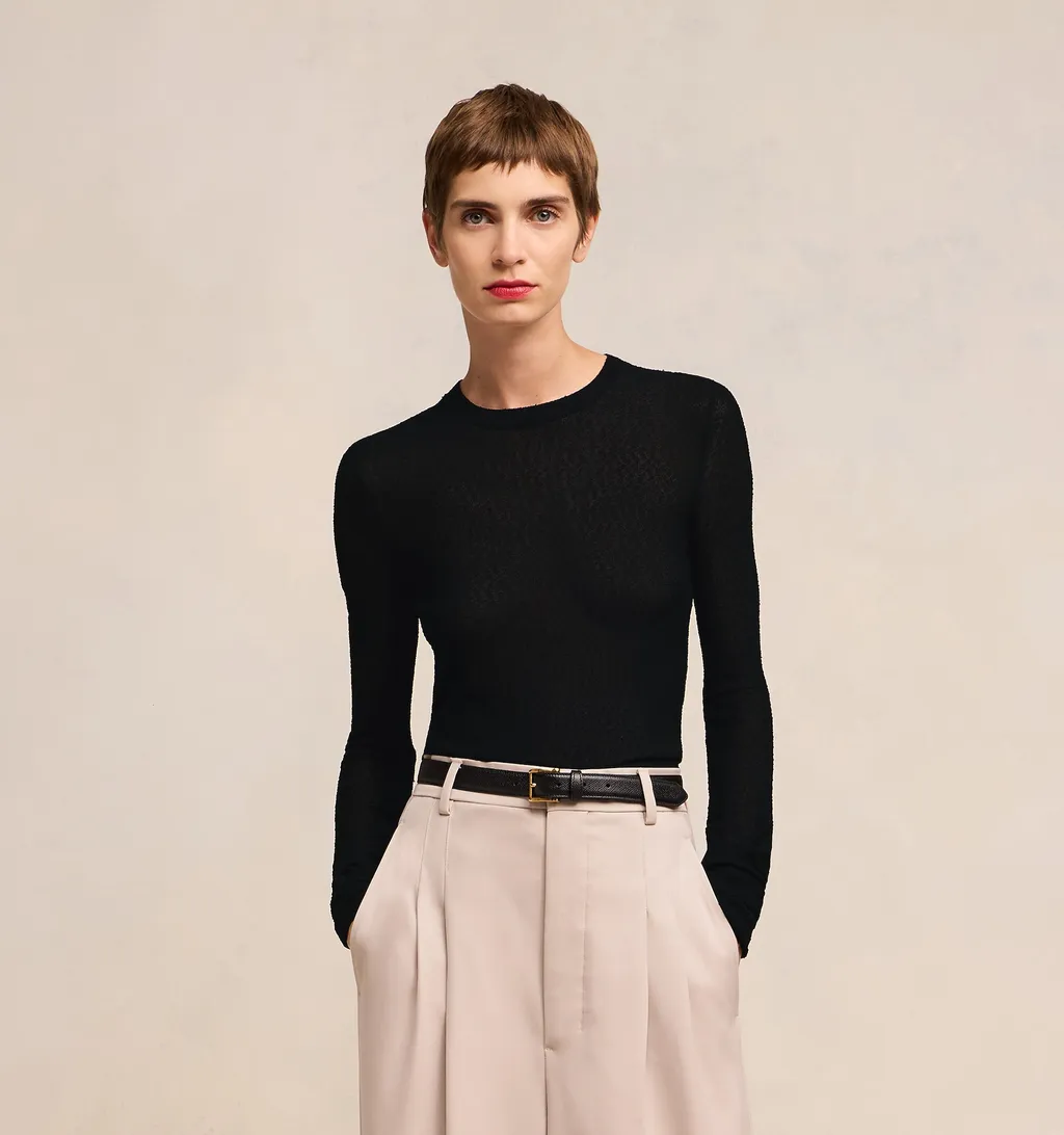 Circle-Necked Sweater