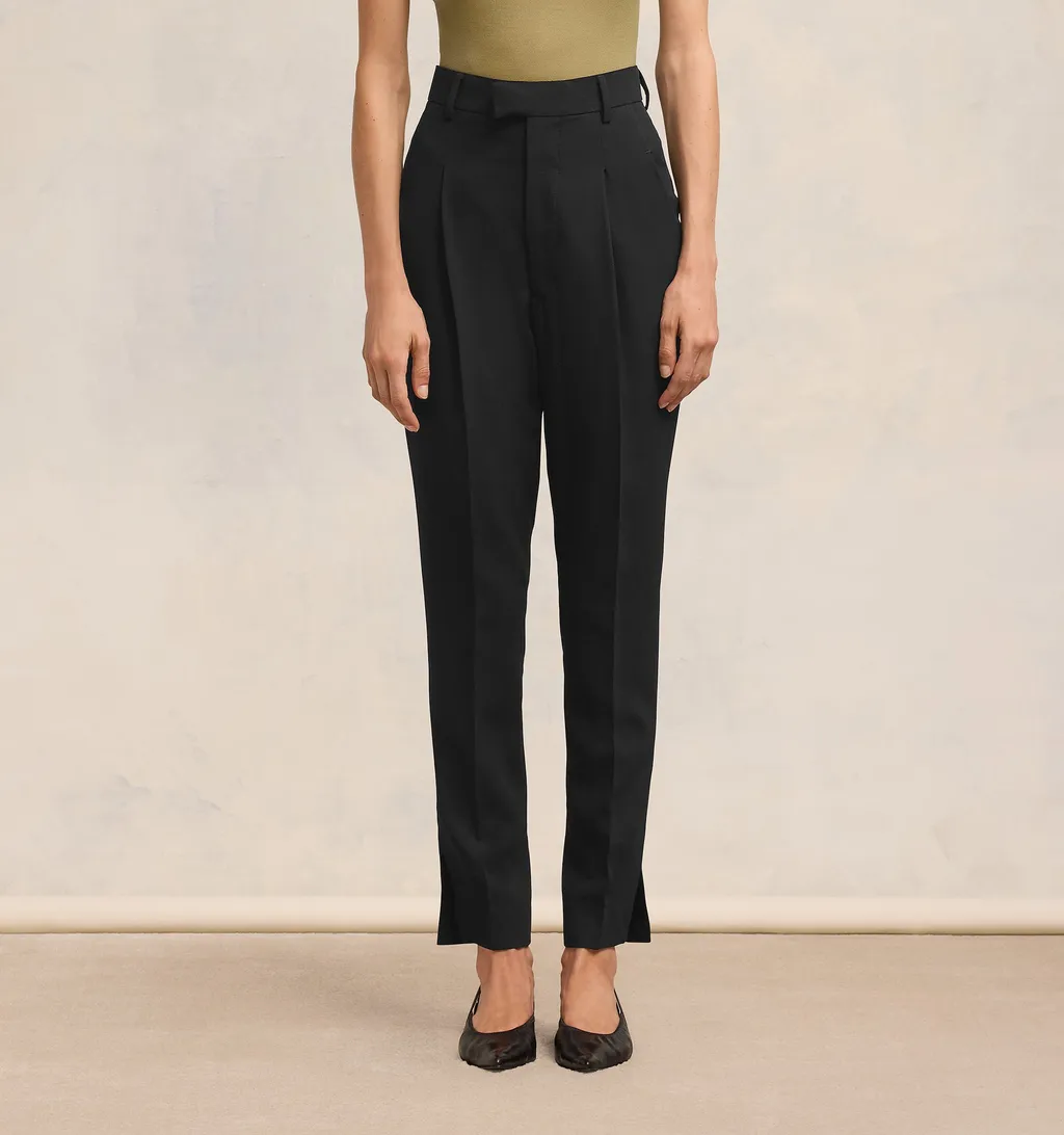 High Waist Cigarette Trousers
