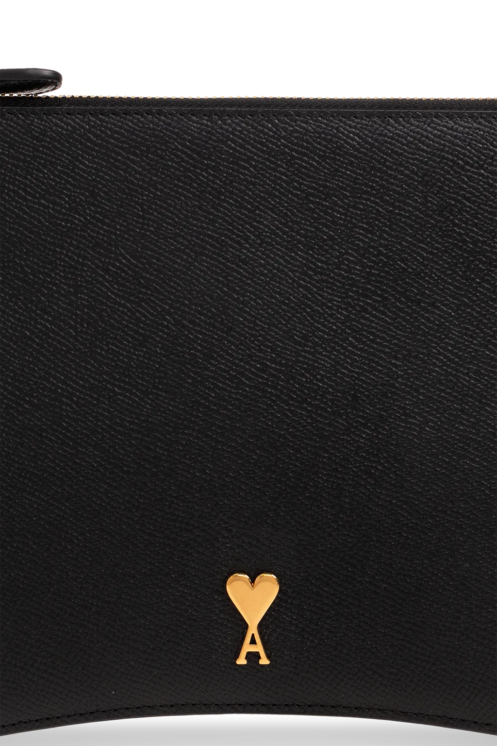 Logo Plaque Zipped Pouch