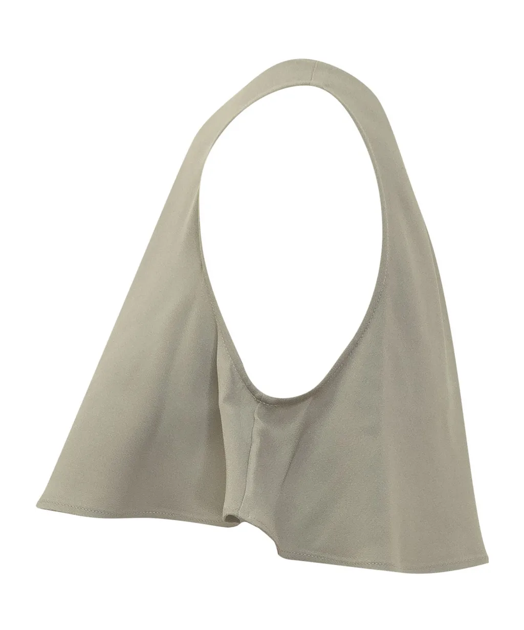 Cropped Sleeveless Flared Top