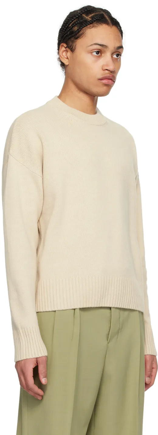 Rib Round Neck Sweater
