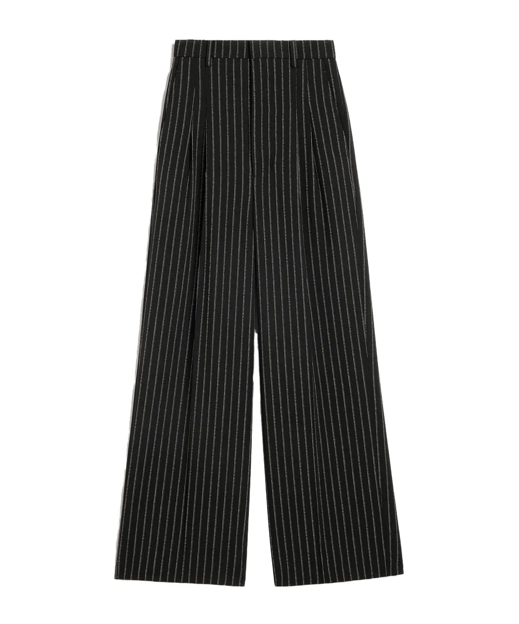 High-Waisted Casual Pants