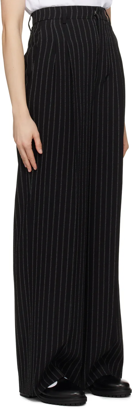 High-Waisted Casual Pants