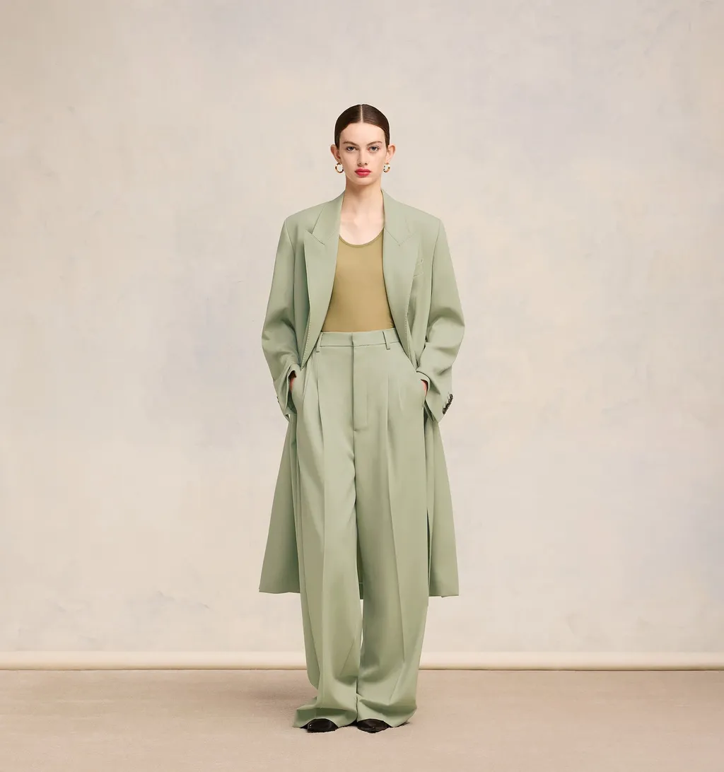 Wide Leg Pleated Pants