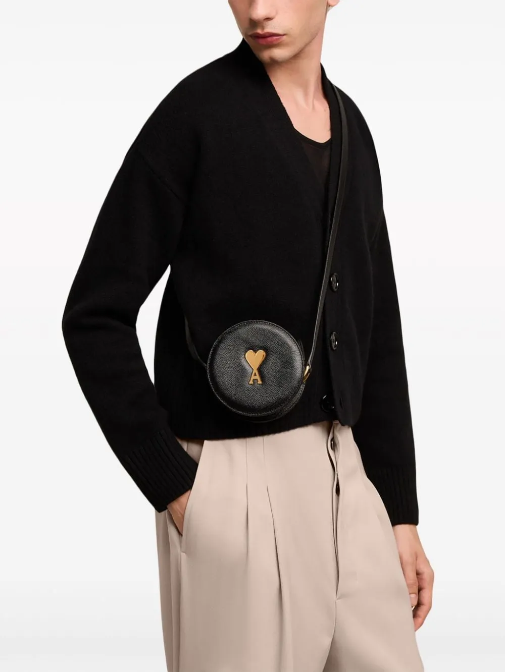 Logo Plaque Shoulder Bag
