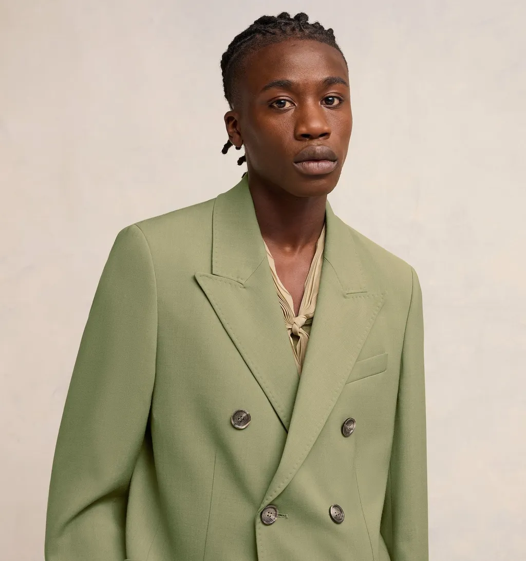 Double-Breasted Blazer