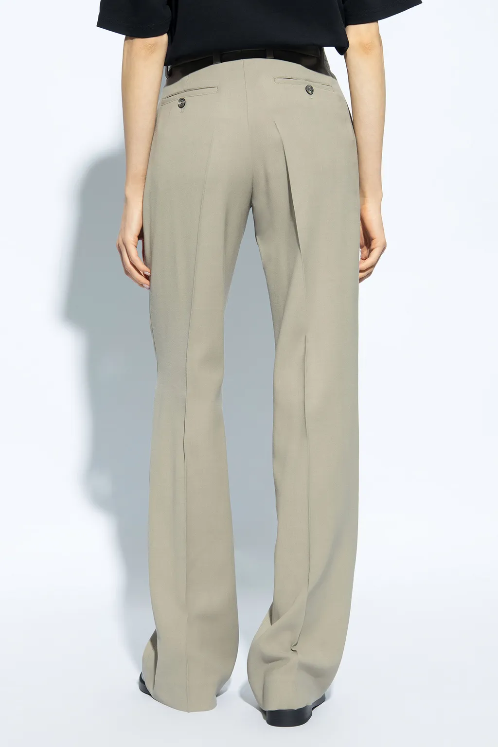 High-Waist Tailored Trousers