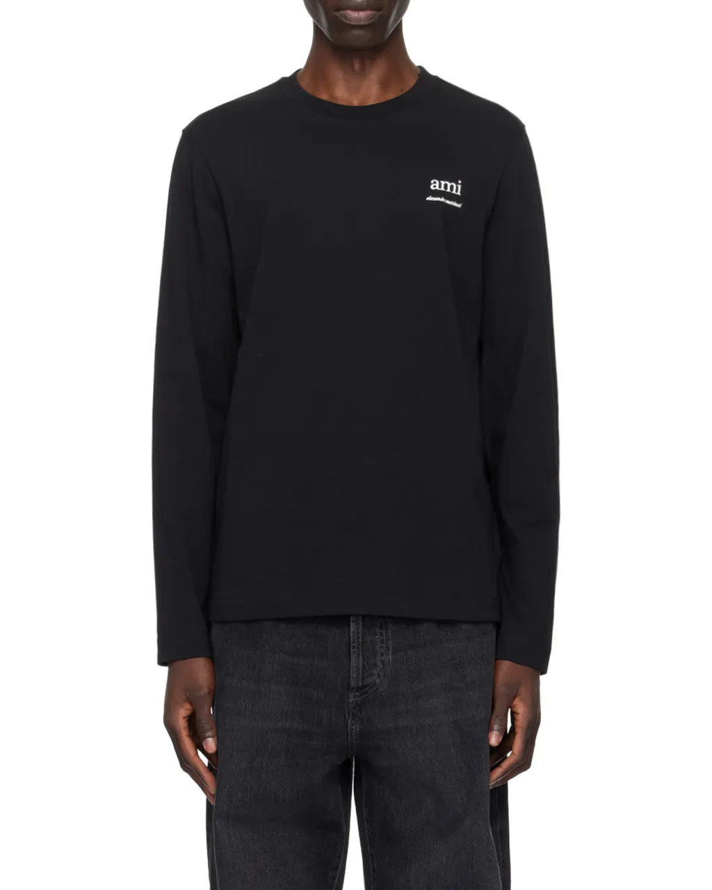 Long Sleeved Crewneck T-Shirt