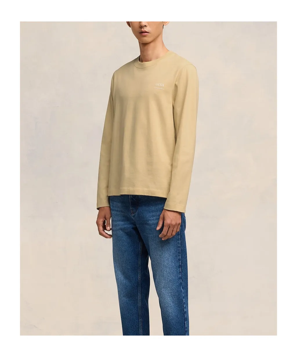 Long Sleeved Crewneck T-Shirt