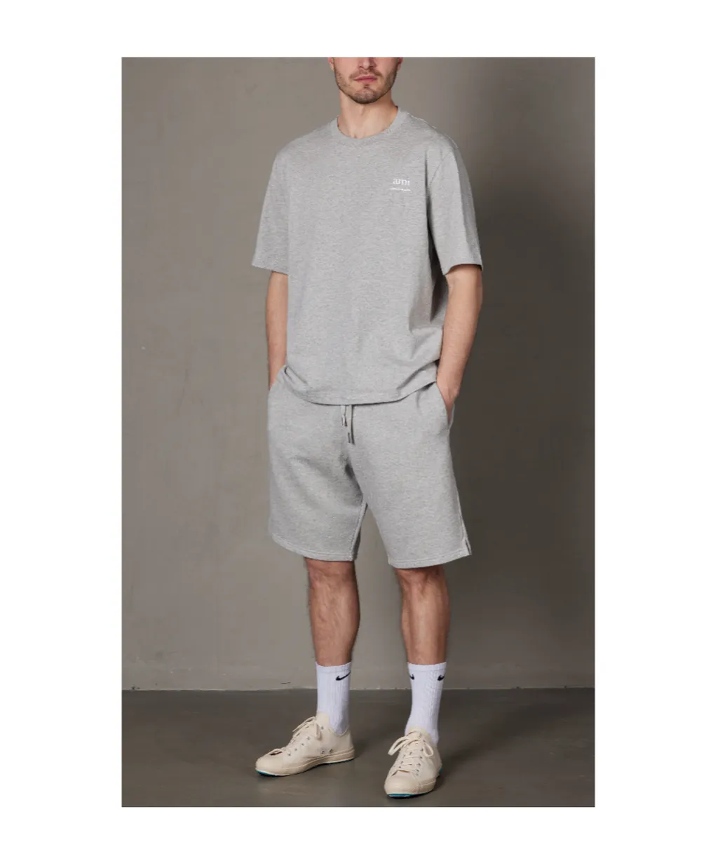 Ami De Coeur Logo Embroidered Drawstring Knitted Shorts