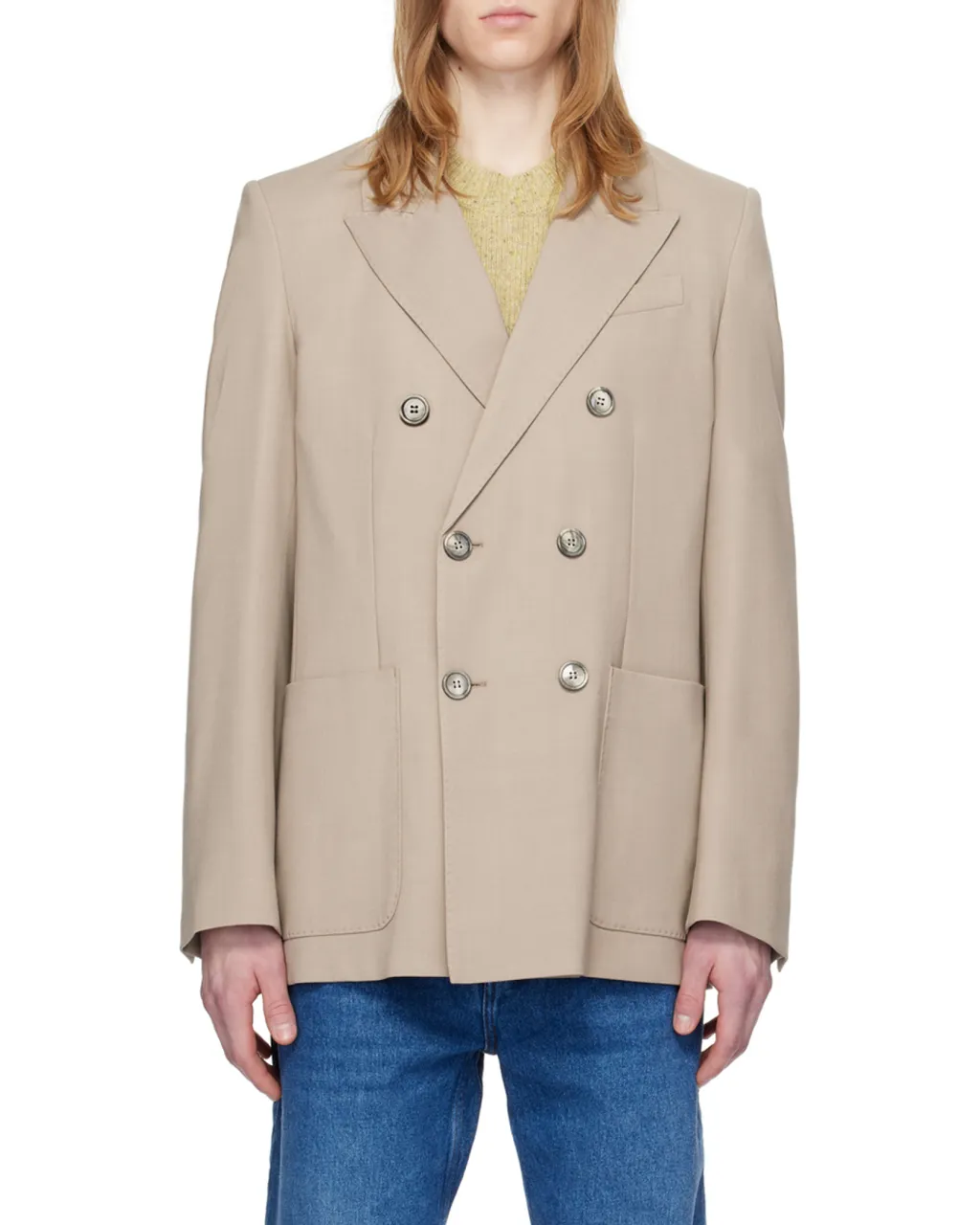 Double-Breasted Blazer