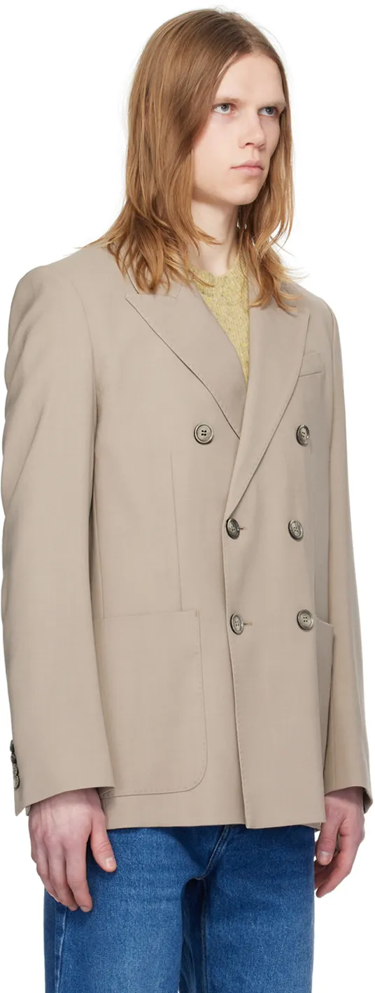 Double-Breasted Blazer