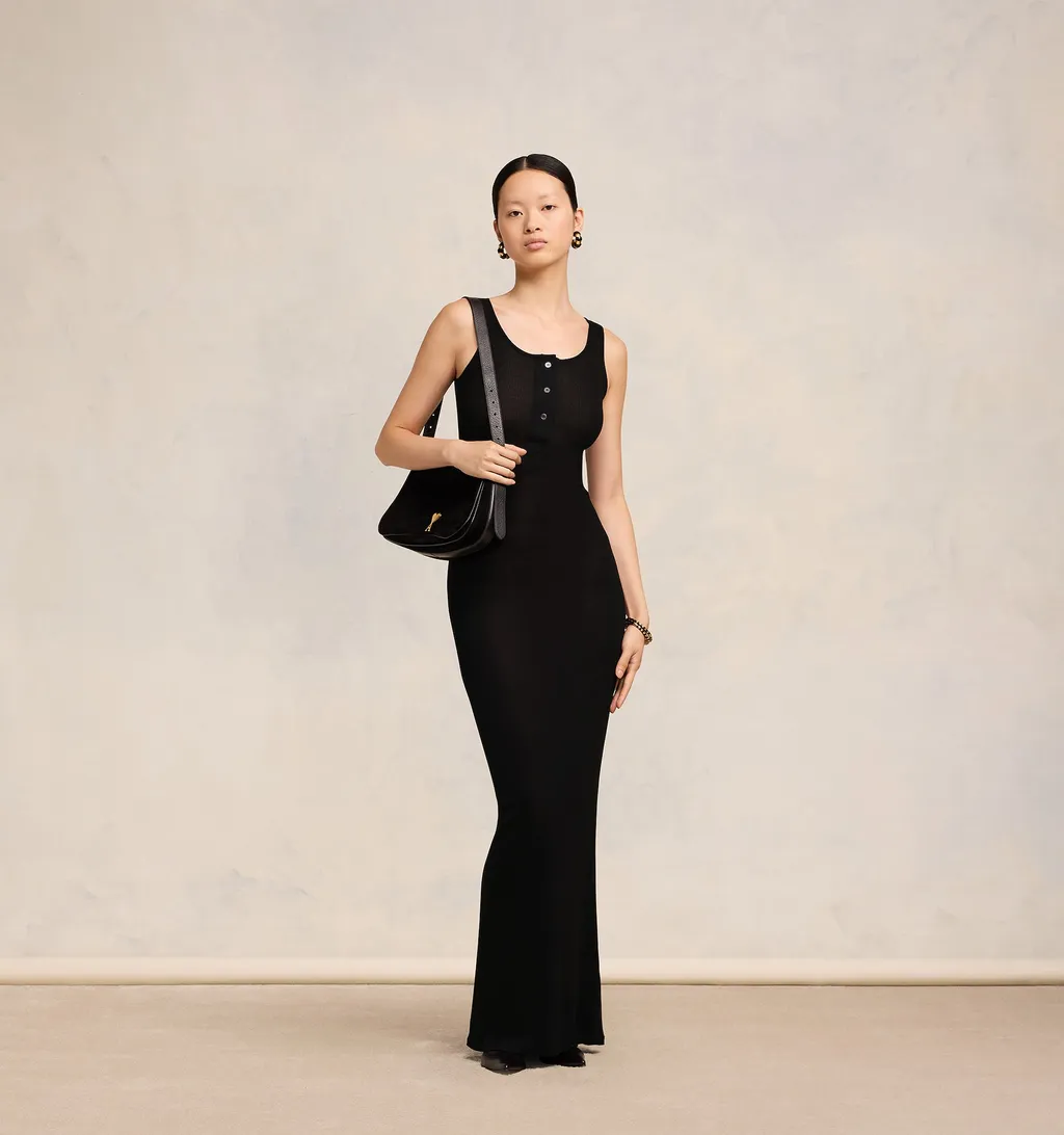 Ribbed Sleeveless Dress