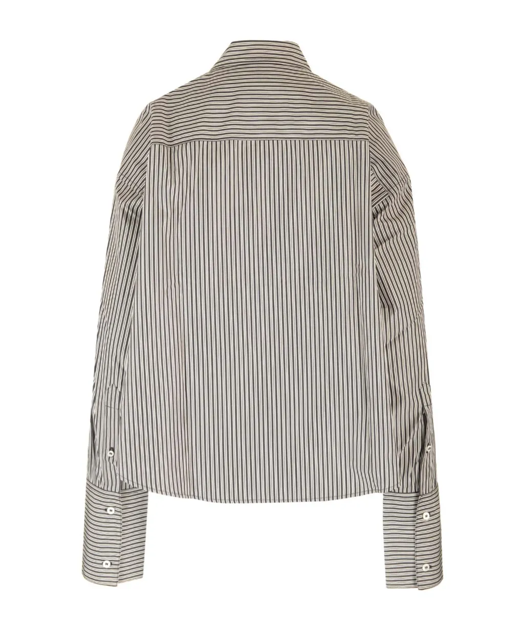 Striped Long-Sleeved Shirt