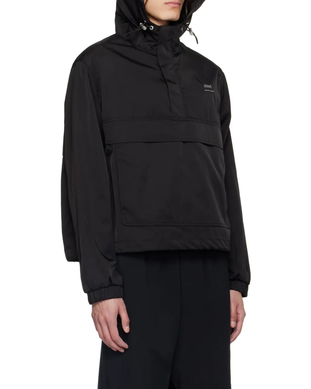 Logo Lettering Hooded Jacket