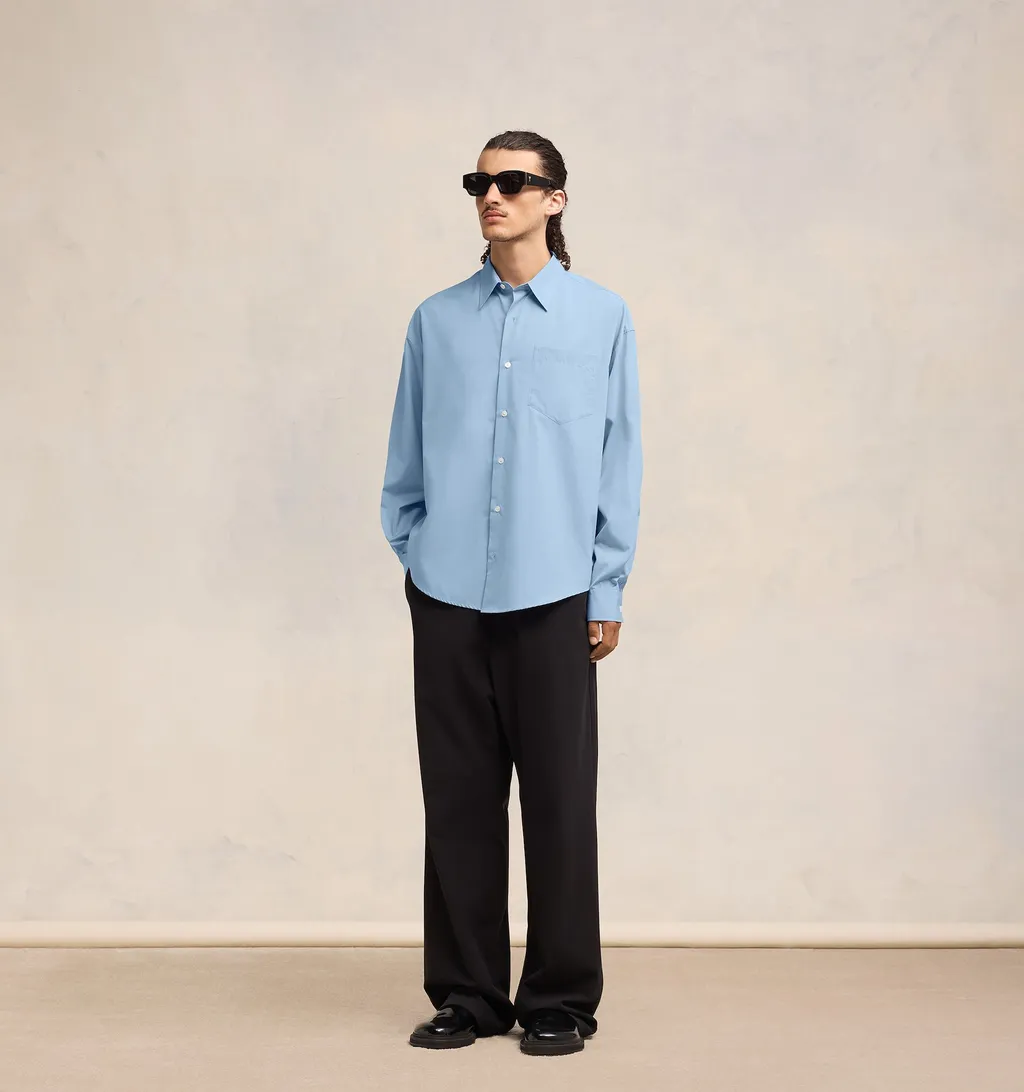 Ami De Coeur Embroidered Long-Sleeved Shirt
