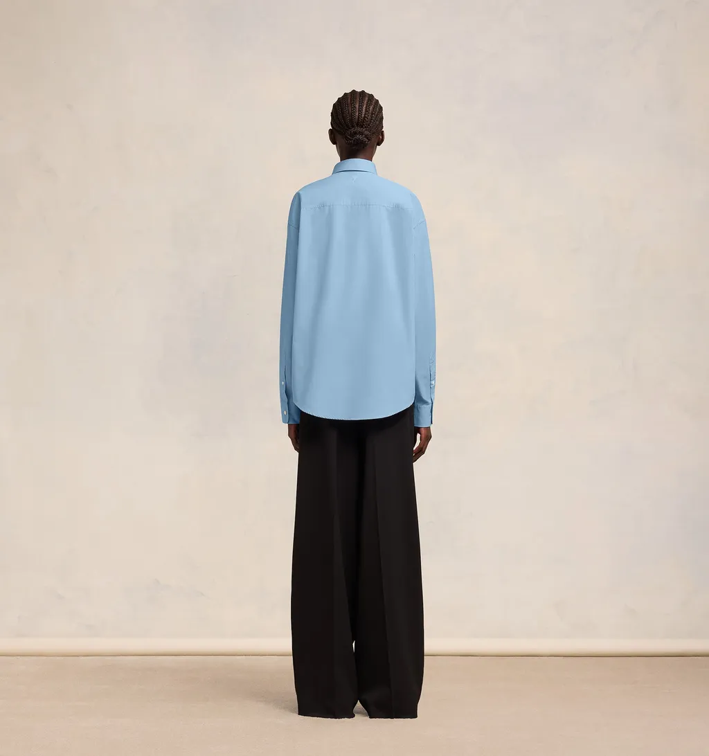 Ami De Coeur Embroidered Long-Sleeved Shirt