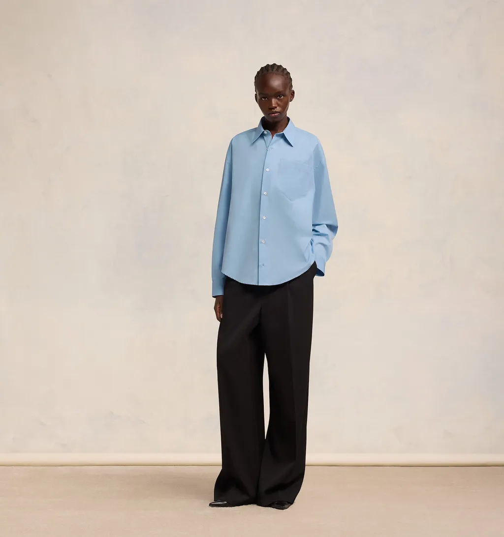 Ami De Coeur Embroidered Long-Sleeved Shirt