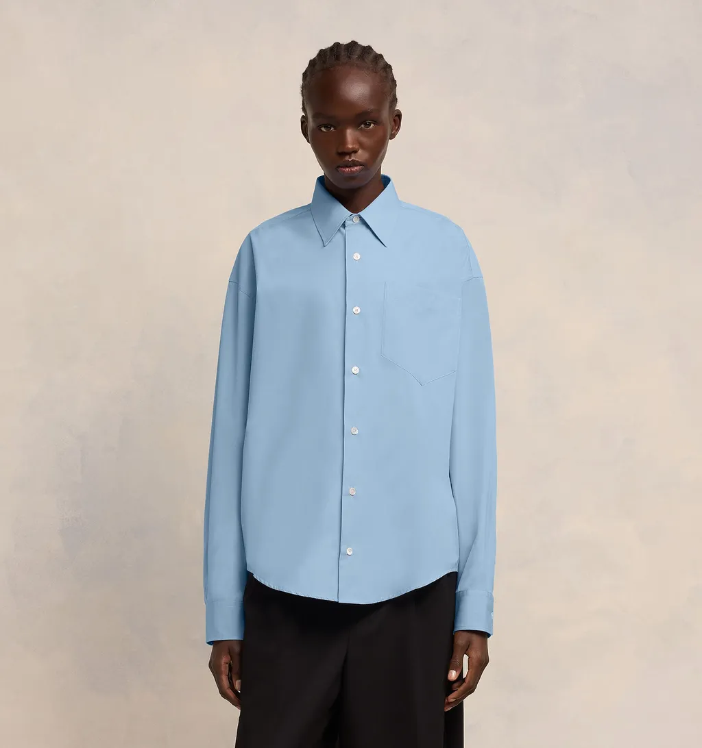 Ami De Coeur Embroidered Long-Sleeved Shirt