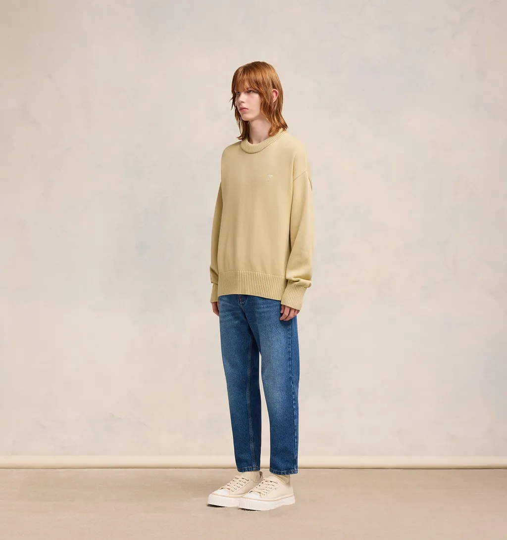 Long-Sleeved Crewneck Jumper