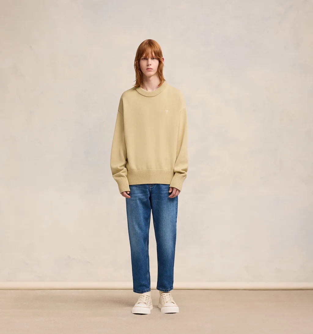 Long-Sleeved Crewneck Jumper