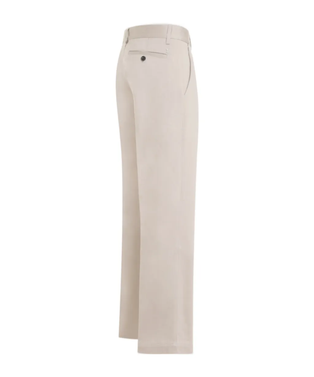 Mid-Rise Cropped Trousers