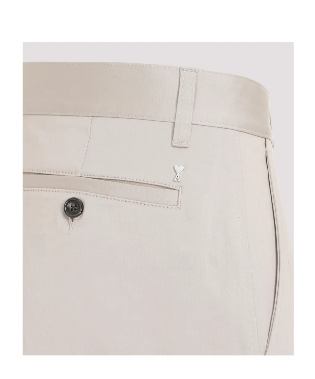 Mid-Rise Cropped Trousers